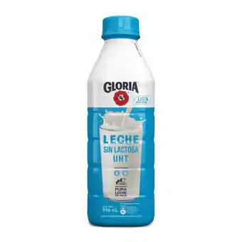 Tottus Gloria uht sin lactosa botella 946ml oferta