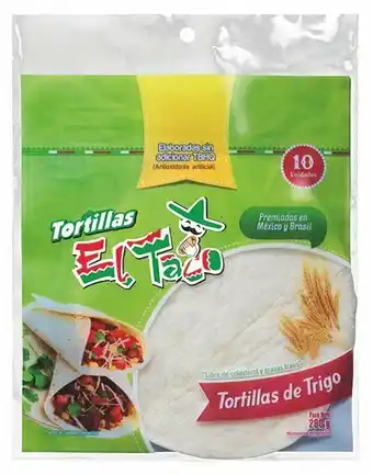 Tottus Tortilla trigo el taco 290 gr oferta