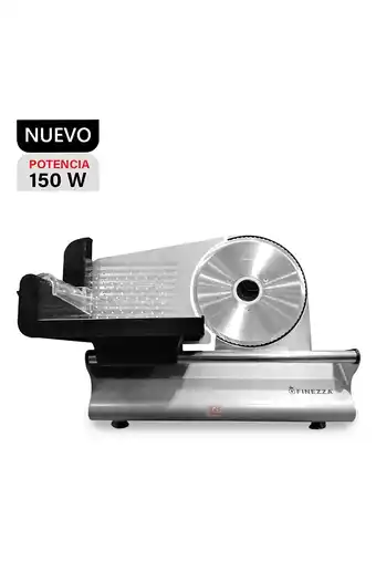 Tiendas EFE Finezza cortadora rebanadora de embutidos fz-106ra oferta