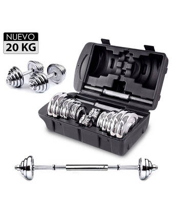 Tiendas EFE Set de pesas 20kg ld20-125 oferta