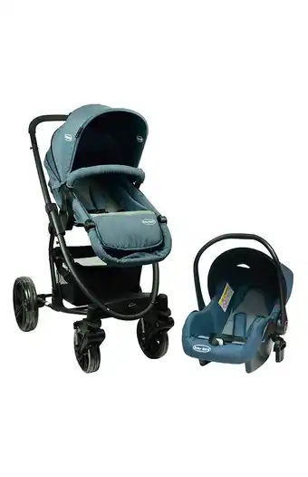Tiendas EFE Coche travel system baby kits prima plus azul oferta