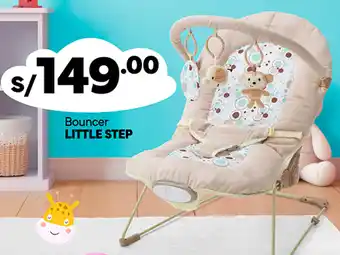 Plaza Vea LITTLE STEP Bouncer oferta