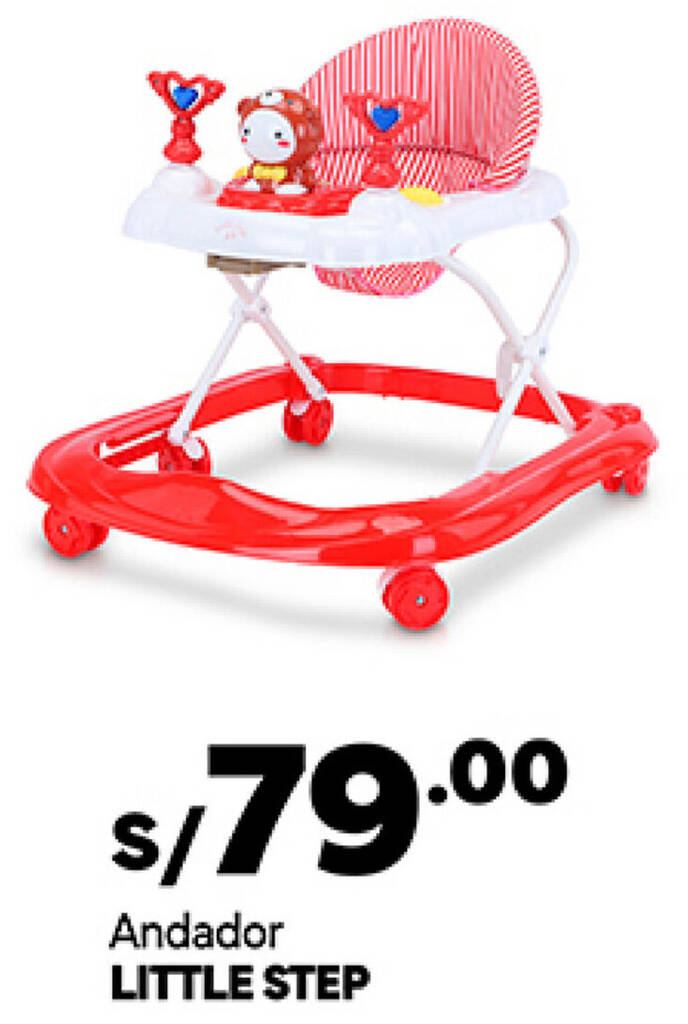 Plaza Vea LITTLE STEP Andador oferta