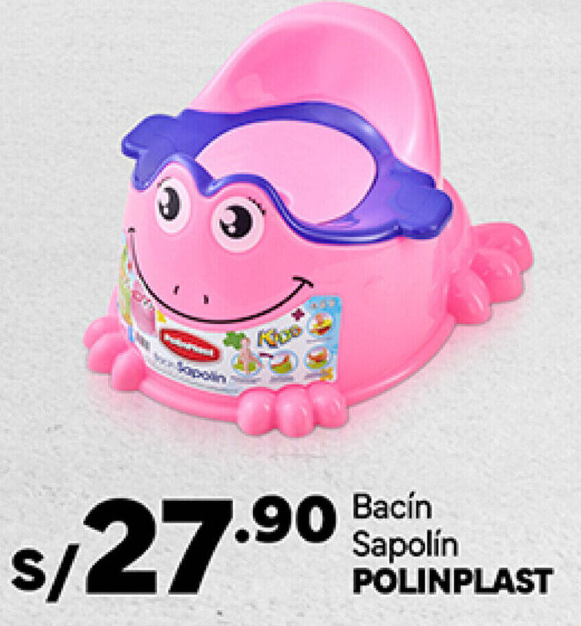 Plaza Vea POLINPLAST Bacin Sapolín oferta