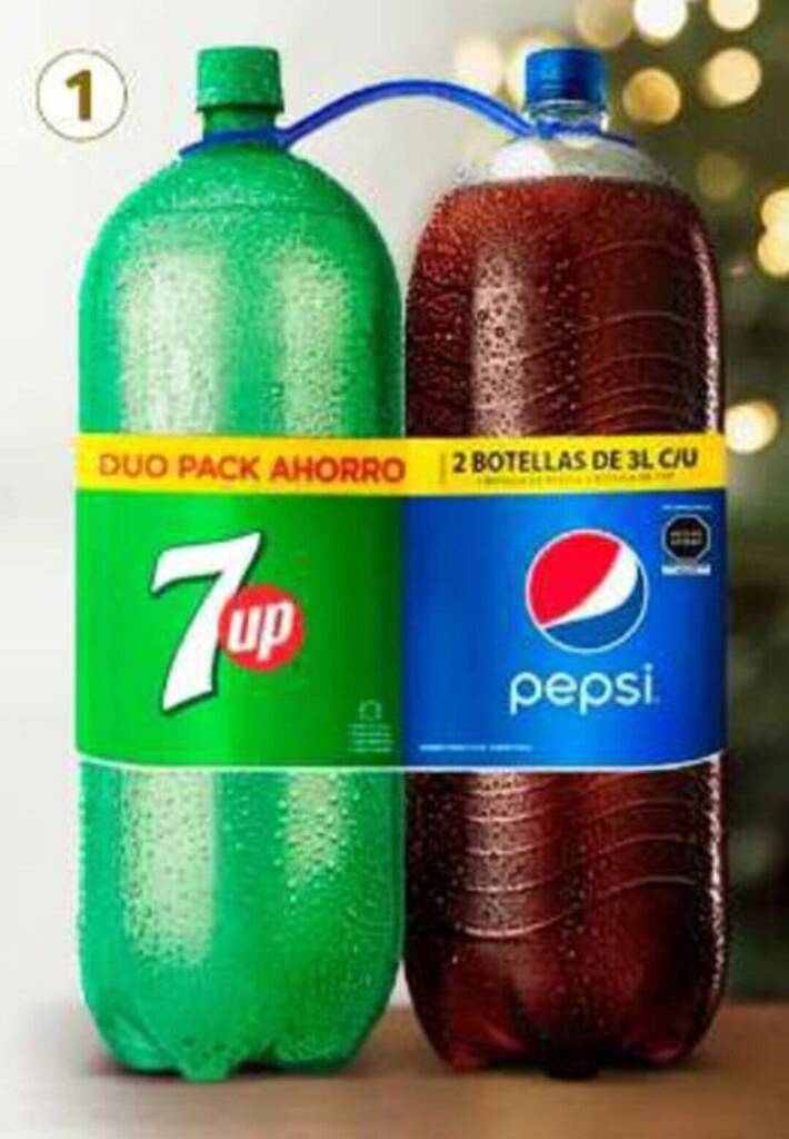 Metro Pepsi + 7up two pack x 3 L c/u oferta