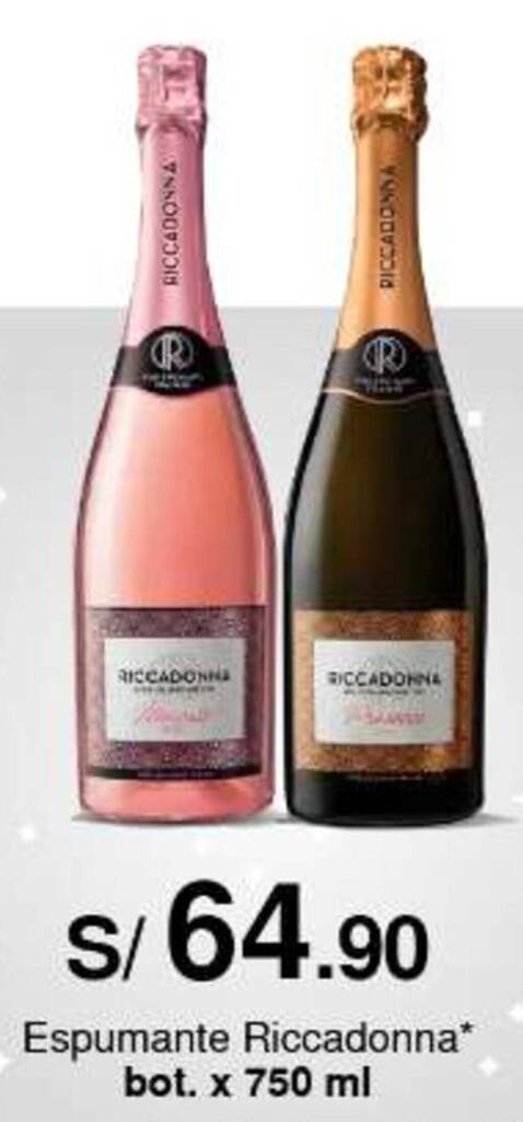 Metro Espumante Riccadonna bot. x 750 ml oferta