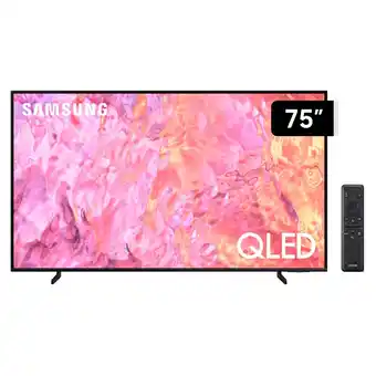 Tiendas EFE Tv samsung 75 qled 4k smart tv qn75q60cagxpe oferta