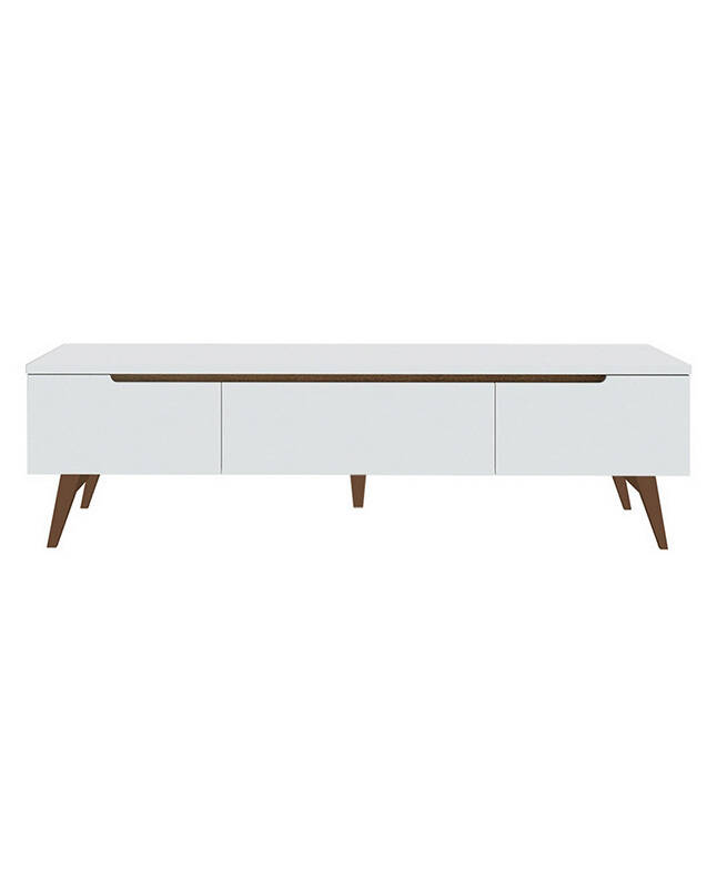 Tiendas EFE Mesa de tv madesa siena 75 blanco oferta