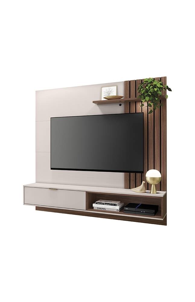 Tiendas EFE Centro de entretenimiento pazart muebles colibrí maui nogal y off white oferta