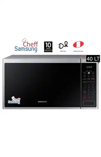 Tiendas EFE Horno microondas 40lt samsung ms40j5133at oferta