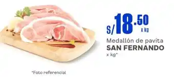 Makro SAN FERNANDO Medallón de pavita oferta