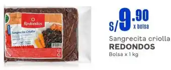 Makro REDONDOS Sangrecita criolla Bolsa x 1 kg oferta