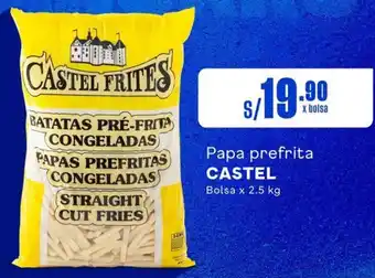 Makro Papa prefrita CASTEL Bolsa x 2.5 kg oferta