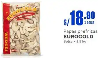 Makro Papas prefritas EUROGOLD Bolsa x 2.5 kg oferta