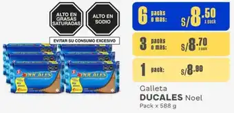 Makro Galleta DUCALES Noel Pack x 588 g x 6 packs oferta