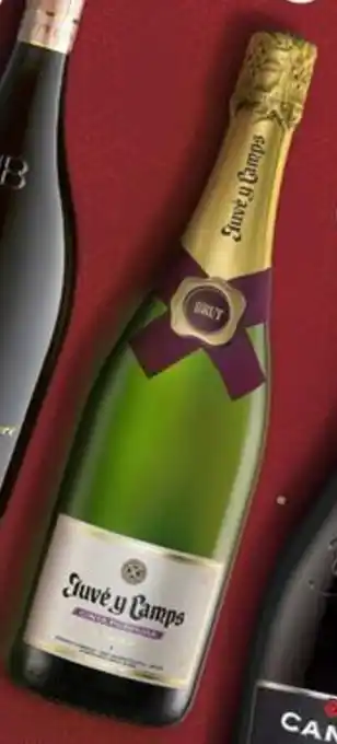Wong CAVA JUVE & CAMPS CINTA PÚRPURA BOT. X 750 ML oferta