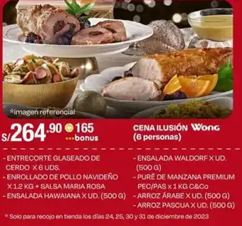 CENA ILUSIÓN Wong