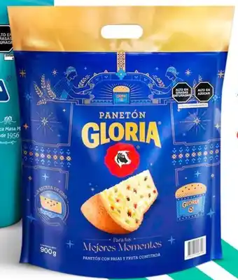 Makro Panetón GLORIA Bolsa x 900g x 6 bolsas oferta