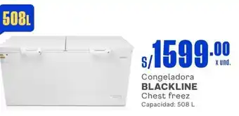 Makro Congeladora BLACKLINE Chest freez Capacidad: 508 L oferta