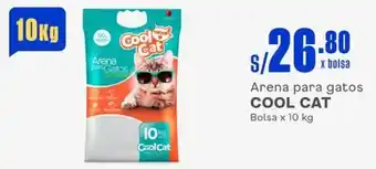 Makro Arena para gatos COOL CAT Bolsa x 10 kg oferta