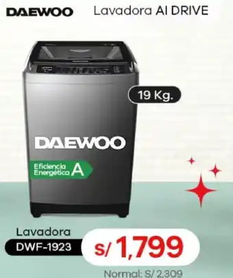Estilos DAEWOO Lavadora AI DRIVE oferta