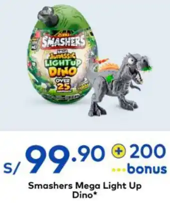 Smashers Mega Light Up Dino