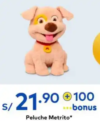 Metro Peluche Metrito oferta