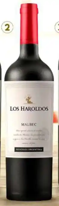 Metro Vino Los Haroldos bot. x 750 ml oferta