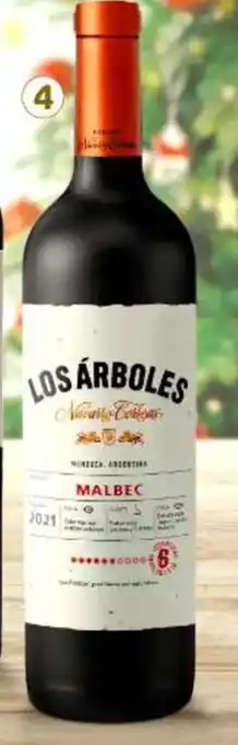 Metro Vino Los Árboles Navarro Correas bot. x 750 ml oferta