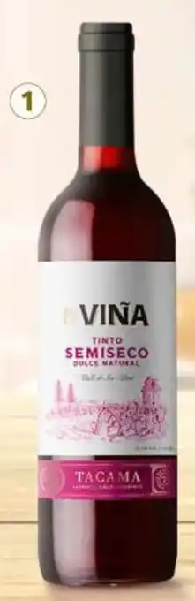 Metro Vino Tacama Blanco Semi Dulce bot. x 750 ml oferta
