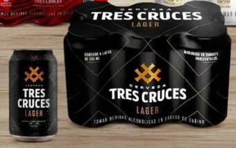 Metro Cerveza Tres Cruces pack x 6 latas 355 ml c/u oferta