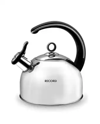 Tiendas EFE Tetera de acero inoxidable de 2.5lt record silver oferta