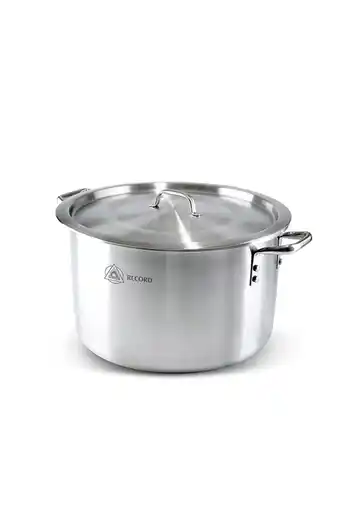 Tiendas EFE Olla paila inoxidable de 14lt record con tapa oferta