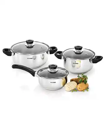 Tiendas EFE Set de 6 pzs record basic oferta