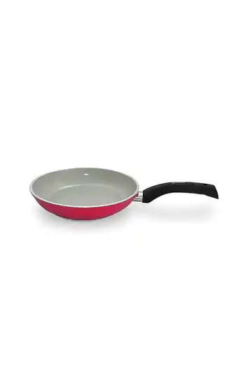 Tiendas EFE Sartén de cerámica record con tapa rojo oferta