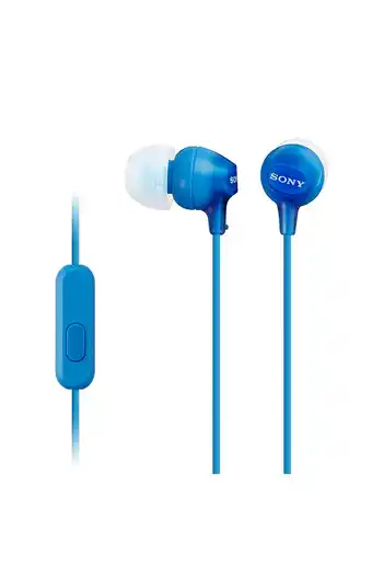 Tiendas EFE Audífonos in ear sony mdr-ex15ap - azul oferta