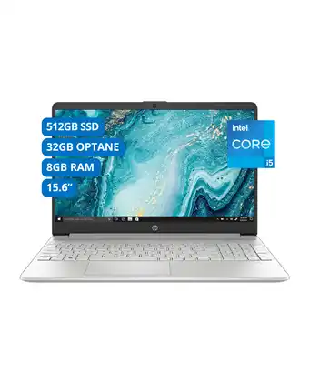 Tiendas EFE Laptop hp 15.6"; fhd core i3 8gb 512gb ssd 15-dy2056la oferta
