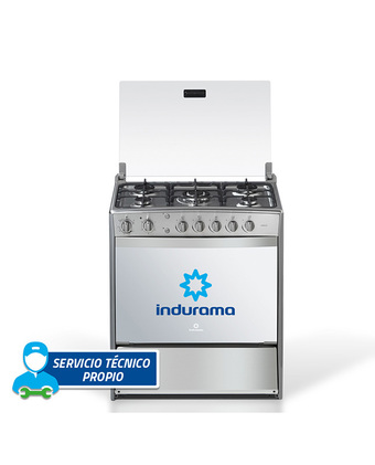 Tiendas EFE Cocina a gas indurama varese plus 5 hornillas - gris oferta