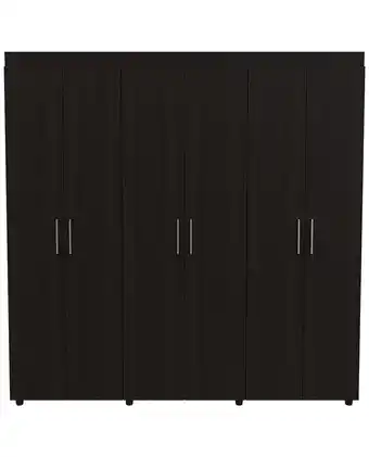 Tiendas EFE Closet amatista 6 puertas / 2 c wengue oferta