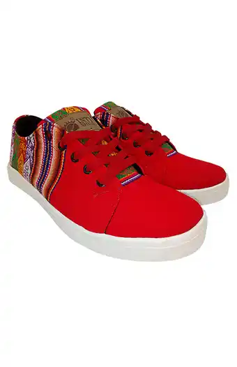 Tiendas EFE Zapatillas rojiblanca peruvian flag oferta