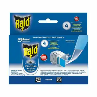 Tottus Raid pastillas unidad electrica + 4 pastillas oferta