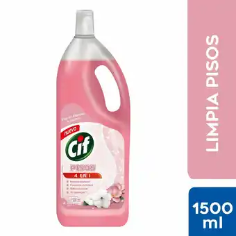 Tottus Limp liq cif pisos 4en1 algodon jazmin oferta