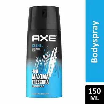 Tottus Desod corp axe ice chill menta y lima aer x 150ml oferta