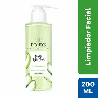 Tottus Limp fac gel ponds fruity hydra fresh aloe x200ml oferta