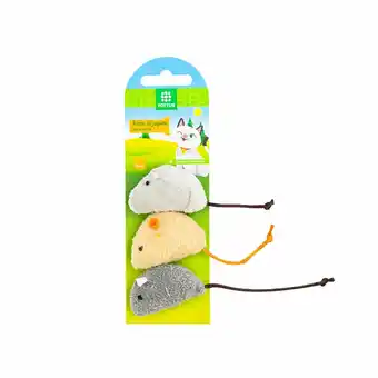 Tottus Set 3 ratones para gato oferta
