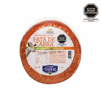 Tottus Queso de cabra semicurado oferta