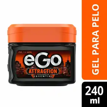 Tottus Gel cabello ego attraction essential pote x 240ml oferta