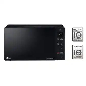 Tottus Microondas 25lts negro humo easyclean-ms2536gis oferta