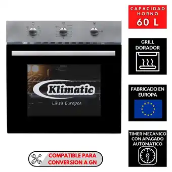 Tottus Horno empotrable lubeck bc oferta