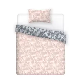 Tottus Cubrecama estampado 1.5 pz zeb ros oferta
